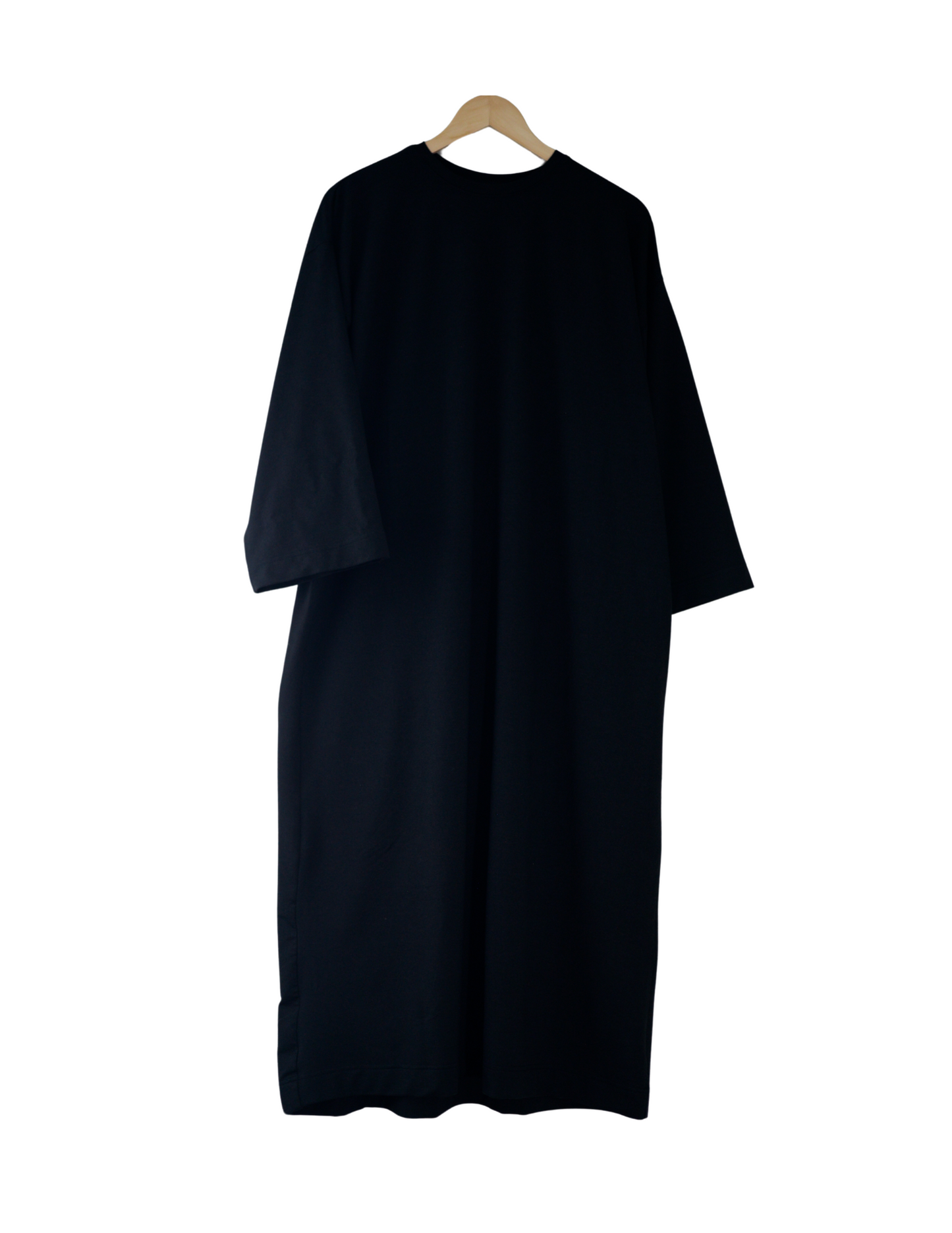 Bamboo Knit Dress in Black
