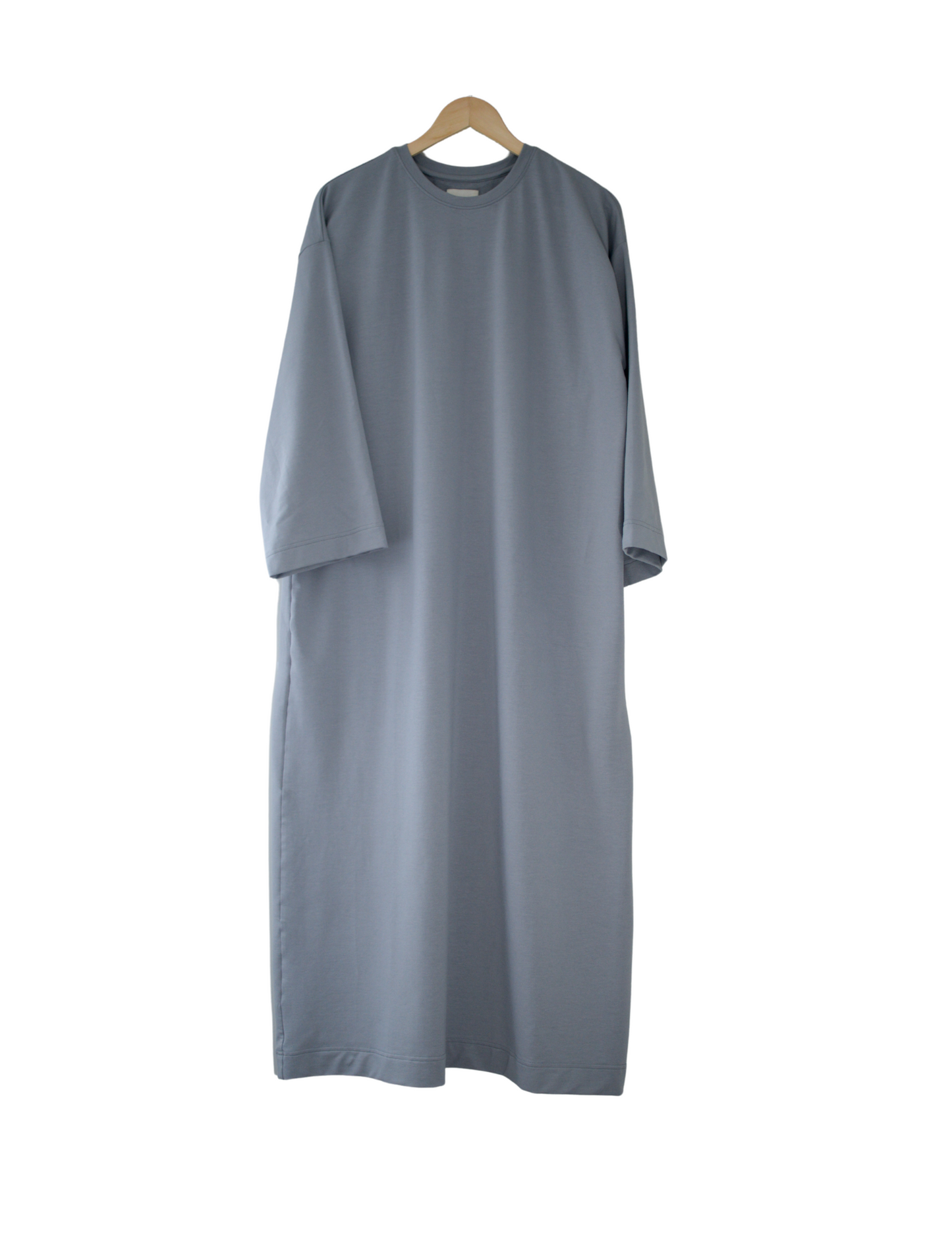 Bamboo Knit Dress in Slate Gray