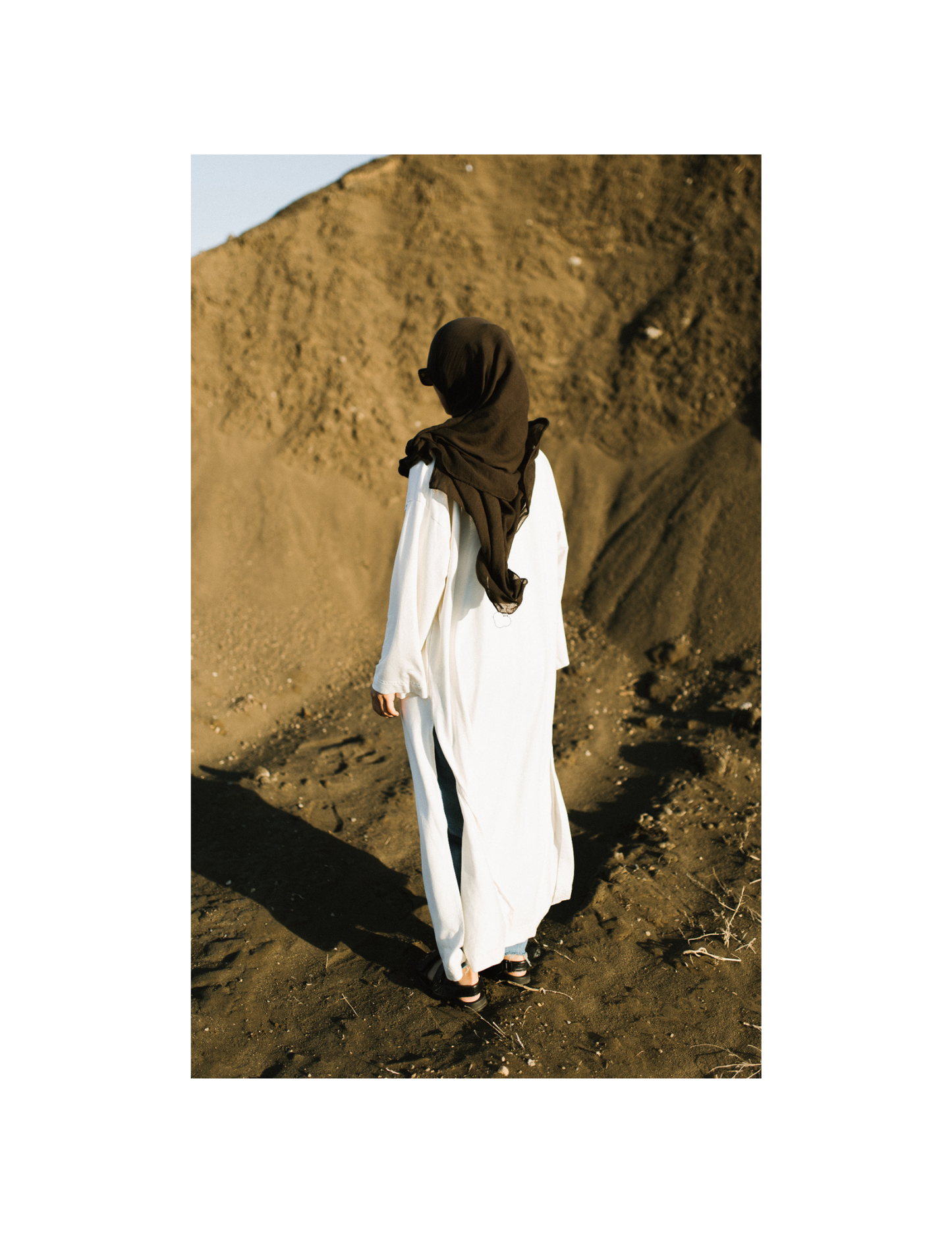 Bamboo Maxi Tunic in Coconut Cream
