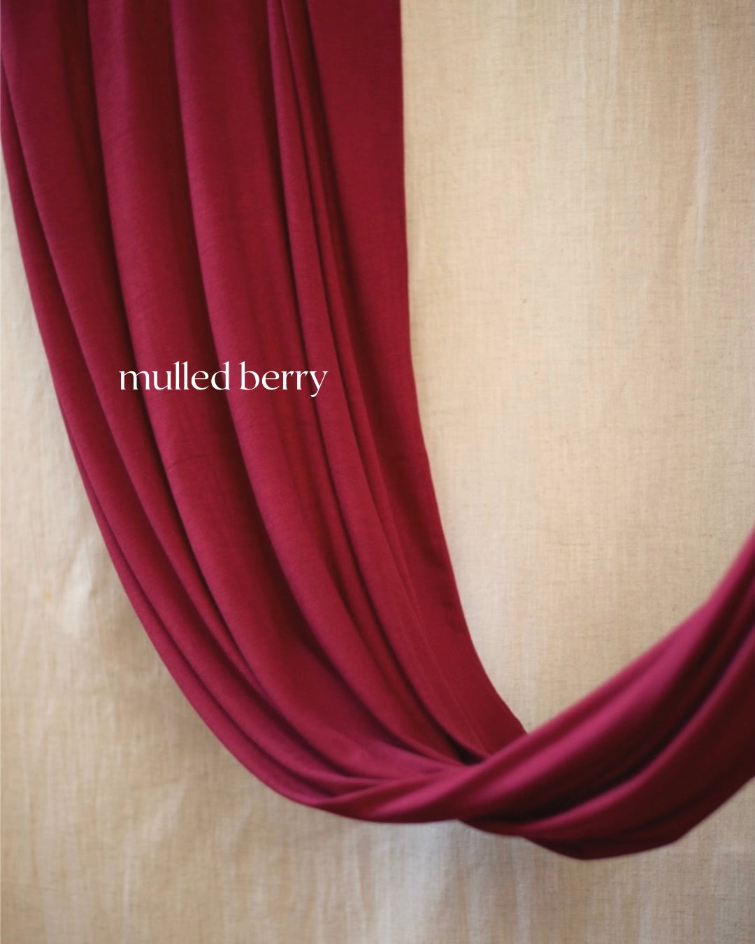 Mulled Berry Jersey Hijab