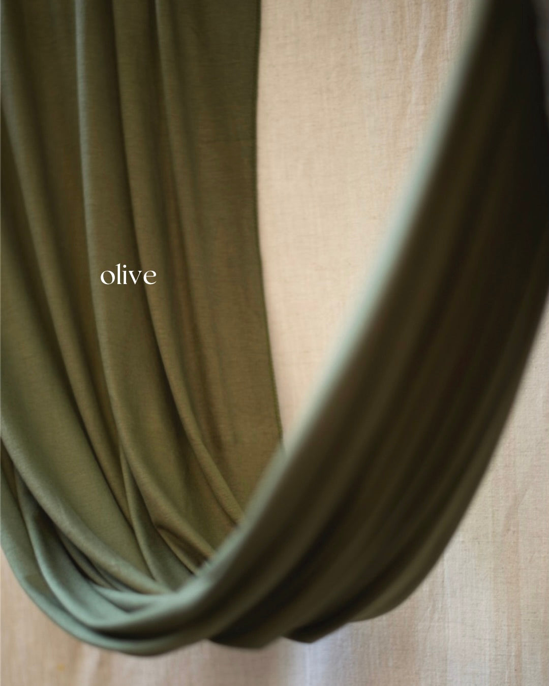 Olive Jersey Hijab